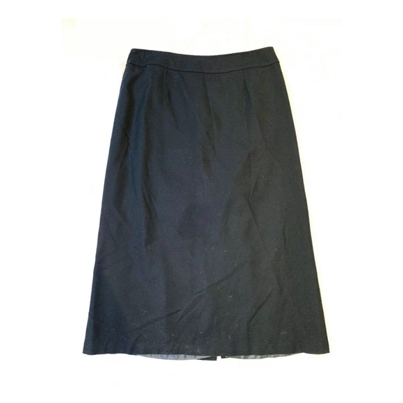 Talbots Dresses & Skirts - TALBOTS Black Wool A-Line Long Modest Maxi Skirt